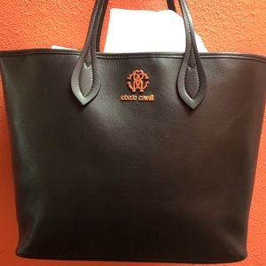 ROBERTO CAVALLI TOTE LEATHER